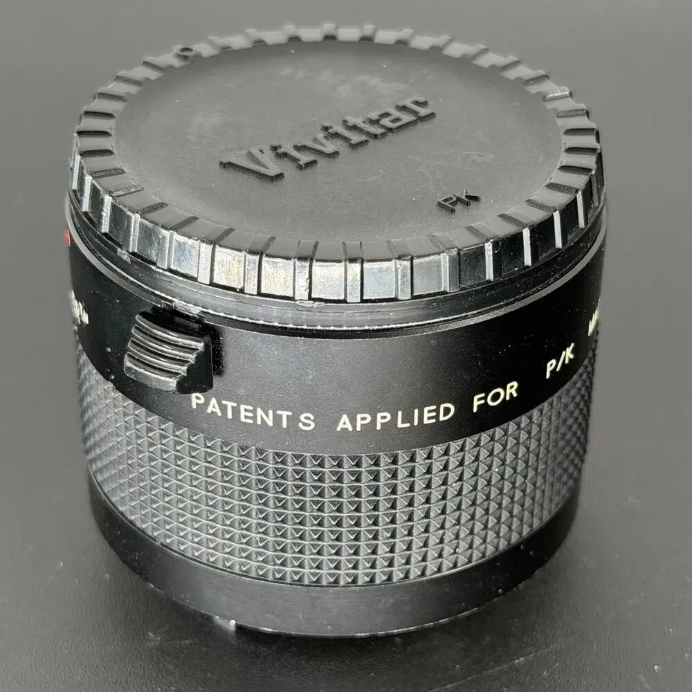 Vivitar MC 2X Teleconverter Lens Pentax K P/K Mount Matched Multiplier Doubler